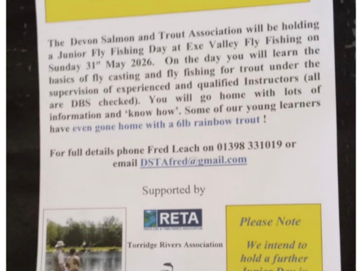 Junior fly fishing Day 31st May 2026